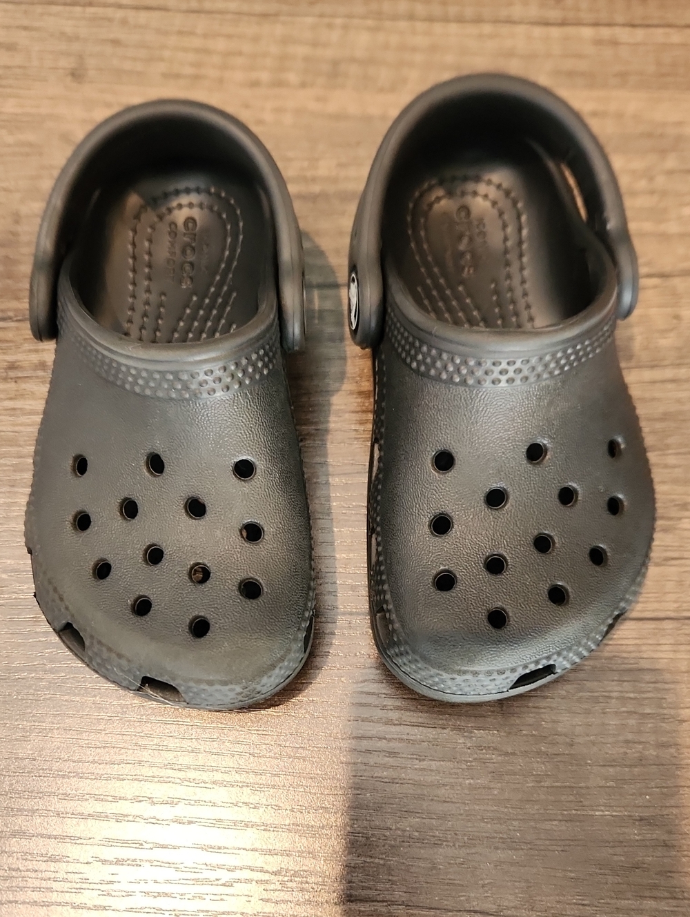 CROCS Kids Black Classic Clogs